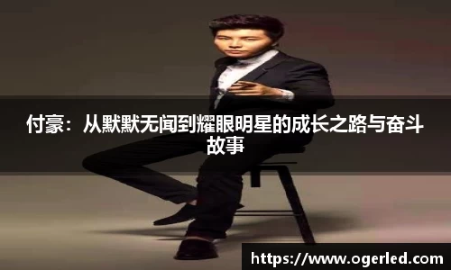 付豪：从默默无闻到耀眼明星的成长之路与奋斗故事